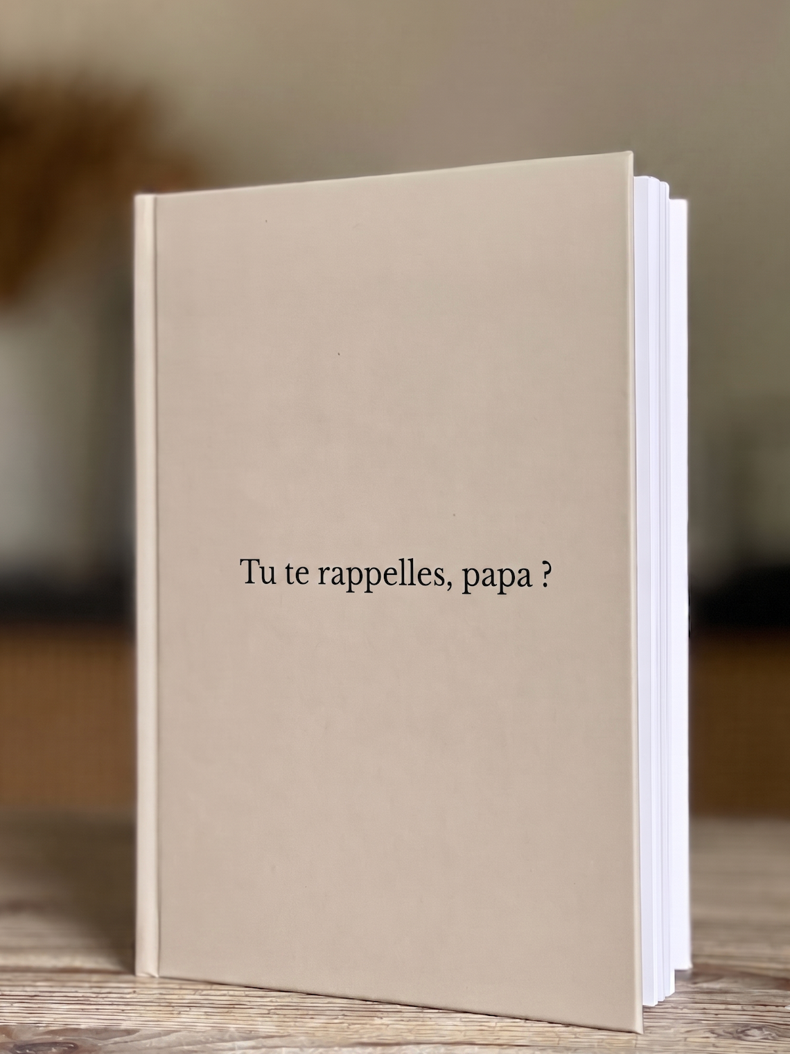 "Tu te rappelles, papa ?" - le livre